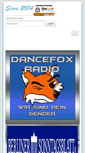 Mobile Screenshot of dancefox-radio.de